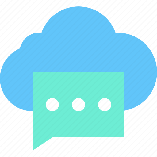 Cloud, service, help, server, info, communication icon - Download on Iconfinder