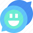 feedback, review, emoji, emoticon, smile, communication