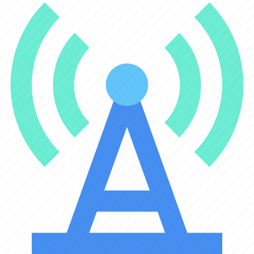 Signal, tower, wireless, network, antenna, communication icon - Download on Iconfinder