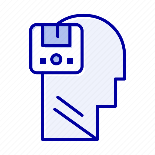 Data, male, memory, save, user icon - Download on Iconfinder