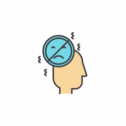 Depression, negative, thinking, thoughts, worries, worrying icon - Download on Iconfinder
