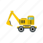 digger, equipment, excavator, heavy, machine, mover, work 