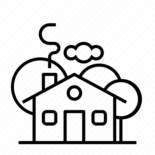 Architecture, building, farm, home, house, property, real estate icon - Download on Iconfinder