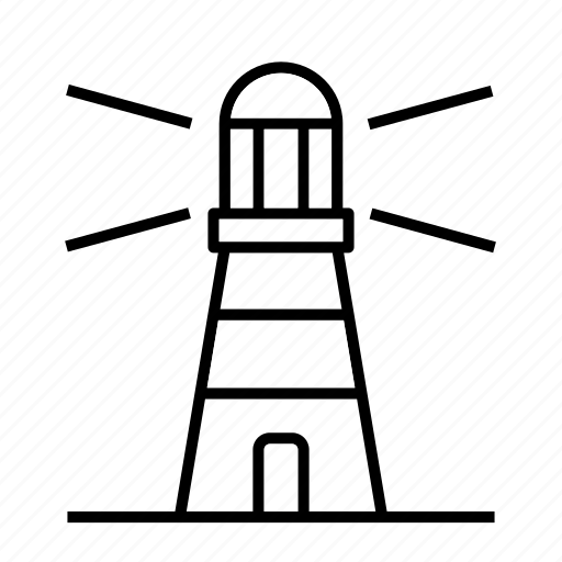 Architecture, building, guide, lamp, light, lighthouse, nautical icon - Download on Iconfinder