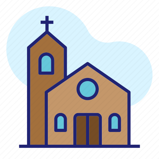 Architecture, building, chapel, church, home, house, religious icon - Download on Iconfinder