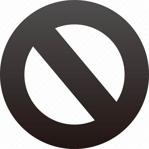 Cancel, remove, prohibit, ban, invalid icon - Download on Iconfinder