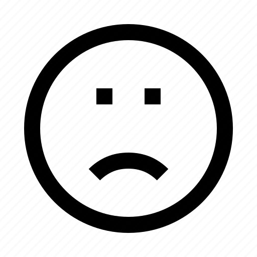 Bad, dislike, minicons, sad, smiley icon - Download on Iconfinder