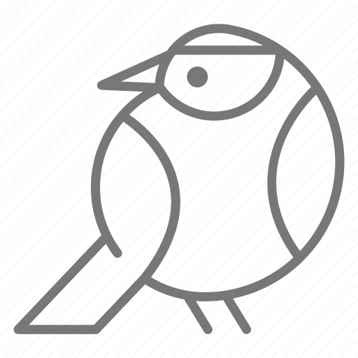 Abstract, bird, fat bird, round bird icon - Download on Iconfinder