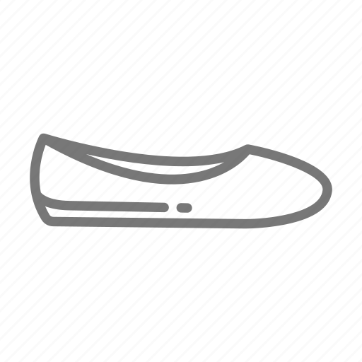 Clothes, slipper, flat shoe, shoe, ballet flat icon - Download on Iconfinder