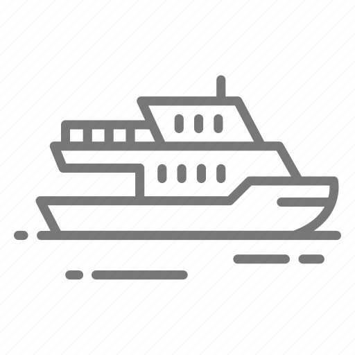 Boat, commute, ferry icon - Download on Iconfinder