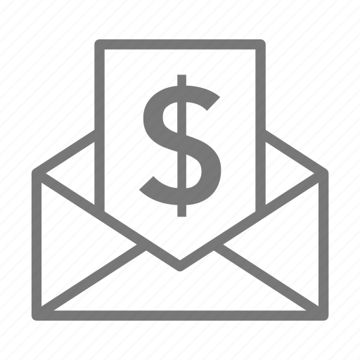 Finance, money, paycheck, money envelope icon - Download on Iconfinder