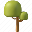 tree, plant, jungle, wild, forest, nature, 3d 
