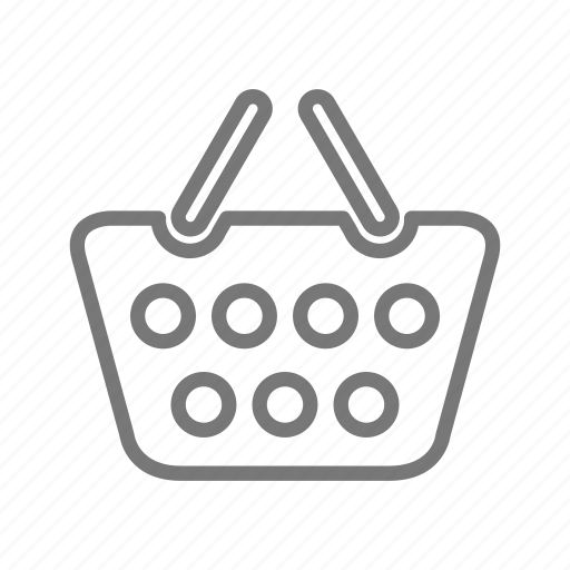 Basket, purchase, shop, store, market, grocery basket icon - Download on Iconfinder