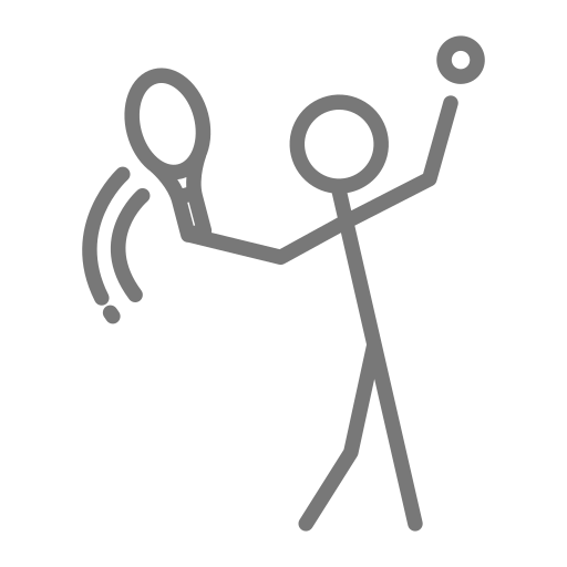 Tennis, swing, player icon - Download on Iconfinder