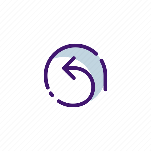 Back, blue, go, home, minimalist, purple icon - Download on Iconfinder
