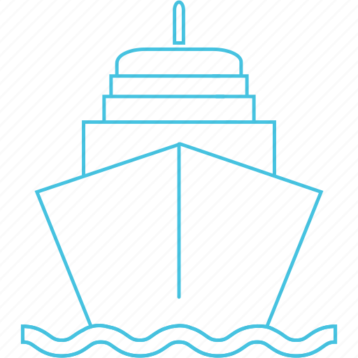 Cruise, ship, waterways icon - Download on Iconfinder