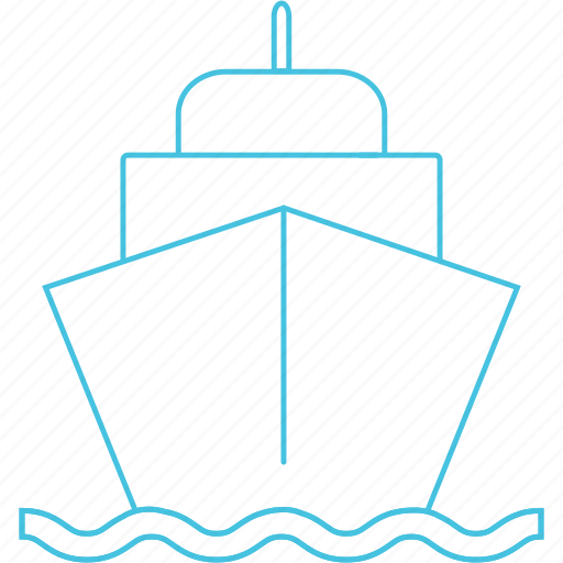 Ferry, ship, transport, waterways icon - Download on Iconfinder