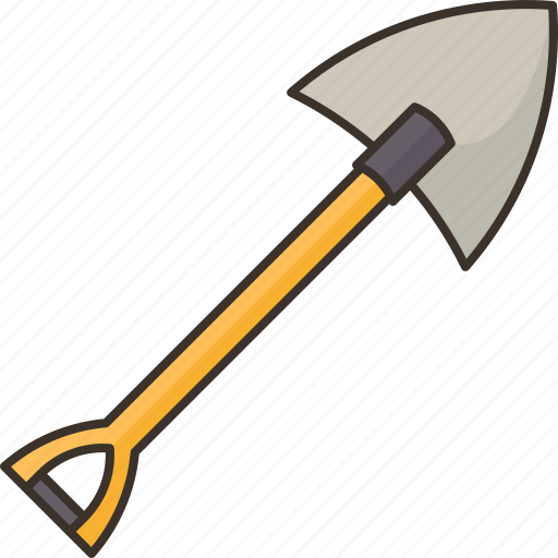 Shovel, scoop, digging, construction, tool icon - Download on Iconfinder