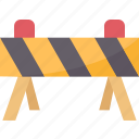 barrier, warning, prevent, safety, construction