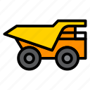 load, mining, transportation, truck, vehicle