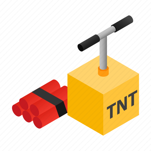 Dynamite, explode, explosion, explosive, isometric, tnt, weapon icon - Download on Iconfinder
