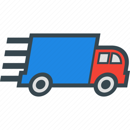 Delivery, fast, packages, shipping, truck icon - Download on Iconfinder
