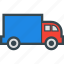 delivery, move, package, transport, transportation, truck 