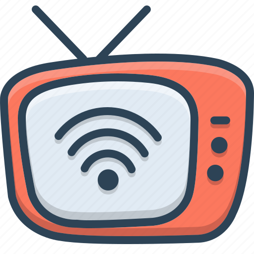 Broadcasting, live, streaming, technology, tv, watch icon - Download on Iconfinder