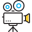 video camera, camera, videographer, broadcast, camcorder, production, recording 