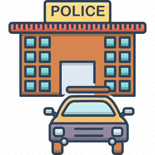 Enforcement, law, law enforcement, police, police station, sheriff, station icon - Download on Iconfinder