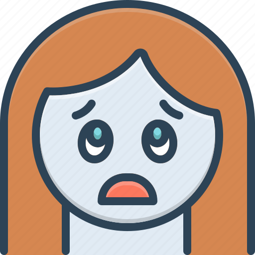 Apprehension, awe, fear, fright, phobia, scared, weep icon - Download on Iconfinder