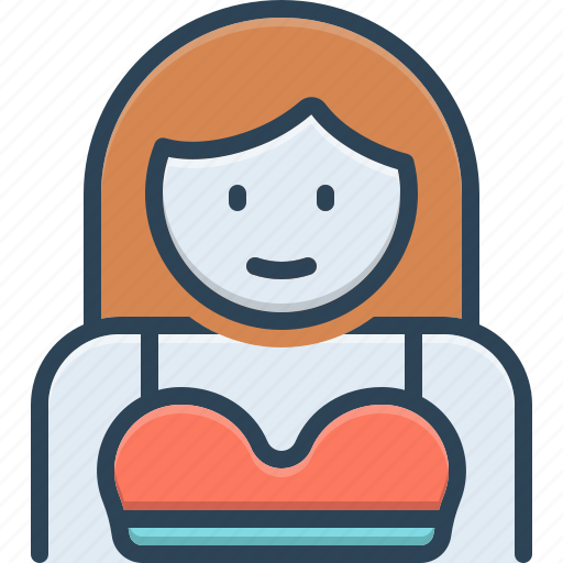 Damsel, daughter, gal, girl, lass, teenager, wench icon - Download on Iconfinder