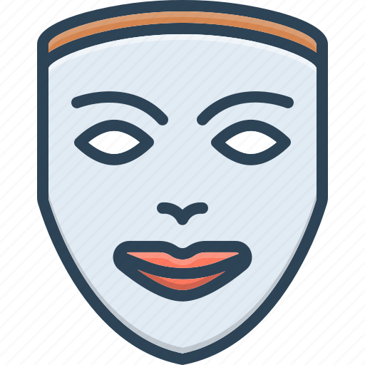 Camouflage, carnival, circus, comedy, facade, mask, performance icon - Download on Iconfinder