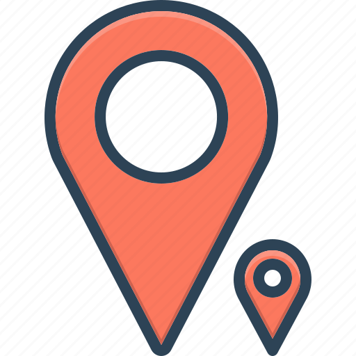 Enormous, extensive, gps, mark, massive, navigation, place icon - Download on Iconfinder