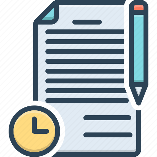 Conditions, contract, document, duration, period, phrase, term icon - Download on Iconfinder