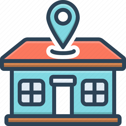 Abode, address, direction, domicile, dwelling, home, location icon - Download on Iconfinder