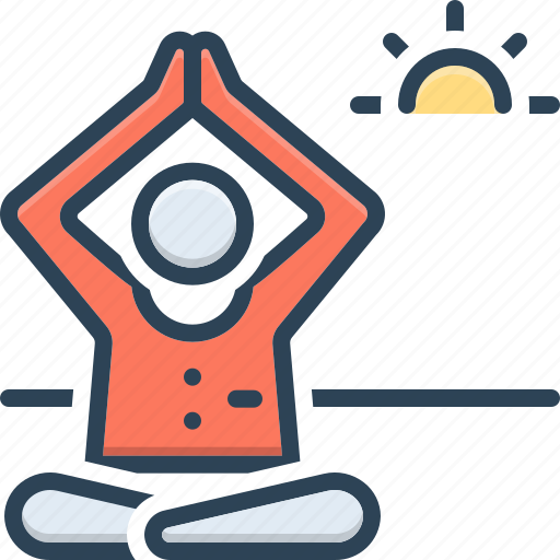 Aerobics, being, fitness, health, meditate, working out, yoga icon - Download on Iconfinder