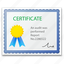 certificate, certification, achievement, diploma 