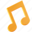 music note, music, audio, song, note, sound, melody, music-tone, quaver, eighth-note, multimedia 
