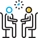 meet, converge, conjoin, commingle, conference, discussion, communication