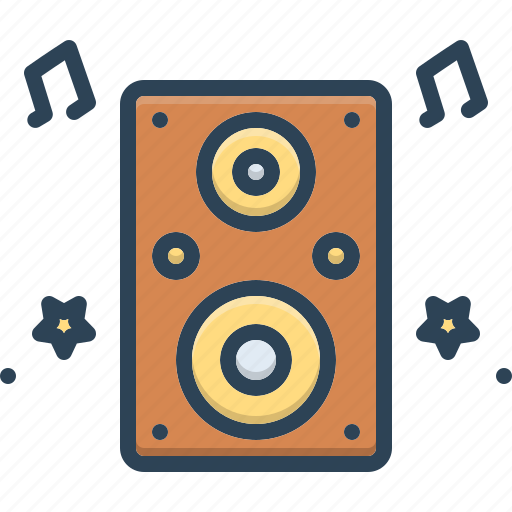 Amplifier, bass, electronic, entertainment, loud, music, speaker icon - Download on Iconfinder