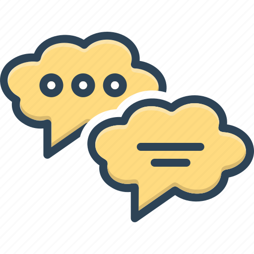 Blog, bubble, chat, conversation, dialogue, discussion, messaging icon - Download on Iconfinder