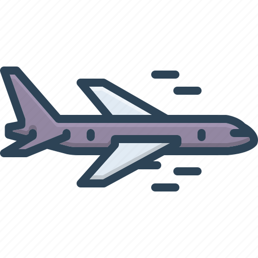 Aircraft, aviation, adventure, airplane, commercial, airliner, transportation icon - Download on Iconfinder