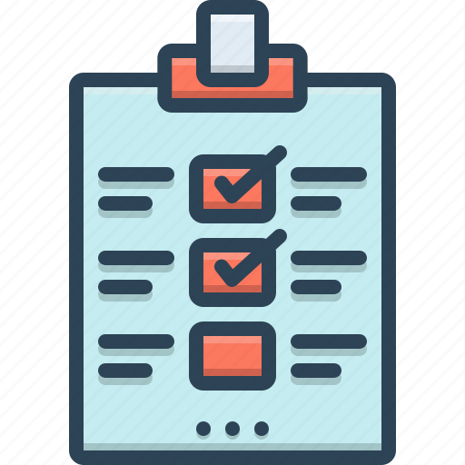 Appraisal, assessment, checklist, evaluation, feedback, notice, survey icon - Download on Iconfinder