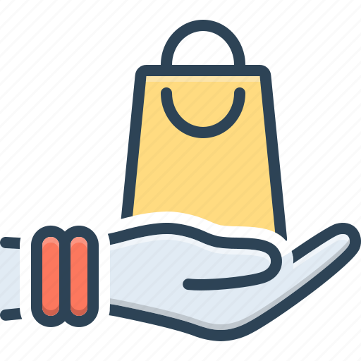 Buy, product, purchase, market, shopping, carry bag, e commerce icon - Download on Iconfinder