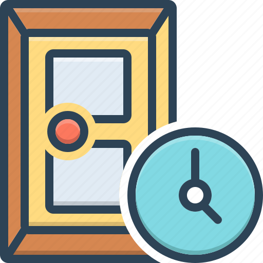 During, entrance, gateway, approach, inside, entry, at the time icon - Download on Iconfinder