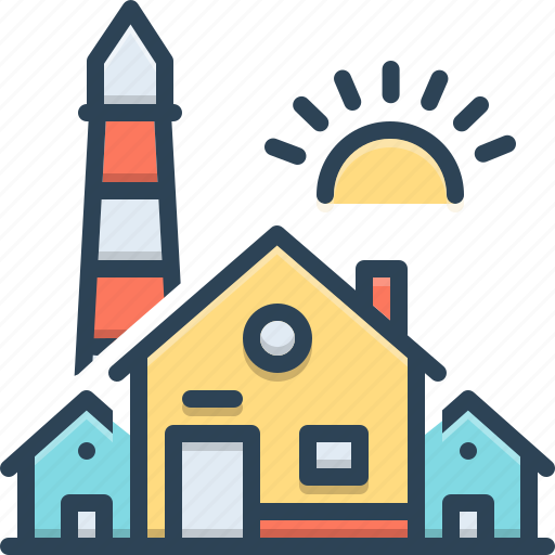 Dwelling, habitation, home, house, premises, residence, vicarage icon - Download on Iconfinder