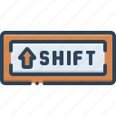 butten, key, shift, shiftkey, software