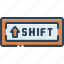 butten, key, shift, shiftkey, software 
