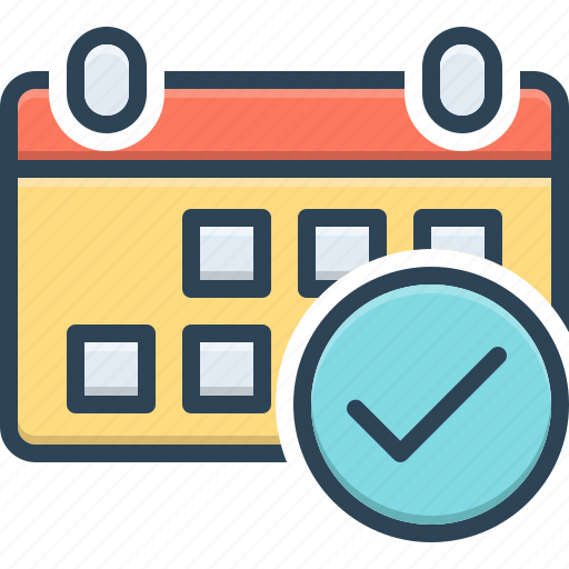 Attendance, presence, record, routine, visitation, working hours icon - Download on Iconfinder